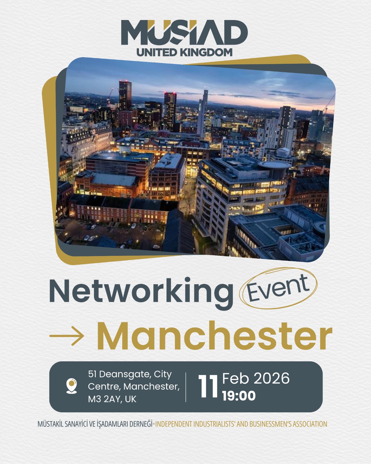 MÜSİAD UK Networking Evening in Manchester